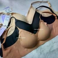 ราคา Sabina รหัส NBK24008 รหัสใหม่ เสื้อชั้นใน ใบเฟริ์น บราเย็น Braless รุ่น Soft Collection (1732464360177240023)
