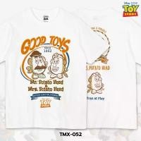 ราคา Power 7 Shop เสื้อยืดการ์ตูน Toy Story (Mr.& Mrs. Potato Head) ลิขสิทธิ์แท้ DISNEY (TMX-052) (1732235210902964175)