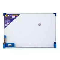 ราคา white board ไวท์บอร์ด กระดานไวท์บอร์ด ขนาด 80X120 ซม. A-Line Whiteboard ติดผนัง (1732496352695781321)
