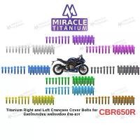 ราคา Honda CBR650R (2019) Titanium Right and Left Crancase Cover Bolts น็อตแคร้งเครื่อง ซ้าย-ขวา (1732481154574223111)
