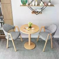 ราคา ชุดโต๊ะกินข้าว 2ที่นั่ง พร้อมเก้าอี้ ไม้เนิ้อแข็ง Tables and chairs (1732447821542753457)