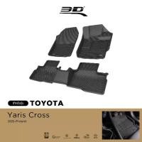 ราคา 3D Mats พรมปูพื้นรถยนต์ TOYOTA YARIS CROSS 2023 ขึ้นไป พรมกันลื่น พรมกันนํ้า พรมรถยนต์ (1732312739350874245)
