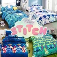 ราคา ดาราแนะนำ (8 ลาย) ผ้าปูที่นอนสติช+ผ้านวมสติช/ชุดเครื่องนอนสติช Stitch 6 ชิ้น มีทุกขนาด (3 / 3.5 / 5 / 6 ฟุต)TikTok (1731894615912121786)