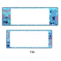 ราคา กรอบป้ายทะเบียนกันน้ำรถยนต์ลาย Stitch (2ชิ้น หน้า-หลัง) ยึดรูปแบบเดียวกัน (1732497468667036793)