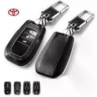 ราคา กรอบ-เคสหนัง ใส่กุญแจรีโมทรถยนต์ Toyota Hilux Revo,Cross,Rocco/FortunerTRD,Legender/Camry Hybrid/Vellfire,Alphard คําแนะนําผลิตภัณฑ์ใหม่ของเดือนนี้ (1731608739365422433)