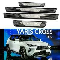 ราคา อุปกรณ์เสริมในรถยนต์, แผ่นธรณีประตู, สำหรับ Toyota Yaris Cross 2020-2024, แถบธรณีประตู, วัสดุ ABS, แผ่นรองต้อนรับ, อุปกรณ์เสริมในรถยนต์, ป้องกันอุโมงค์ (1730295196077033582)