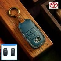 ราคา [จัดส่งทันที] ซองหนังแท้ ใส่กุญแจรีโมทรถยนต์ รุ่นหนังกลับ Toyota All New Yaris Ativ,Cross/Raize Veloz 2022-2025 (1732400896359761813)