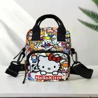 ราคา Sanrio Coolomi Stitch Hello Kitty กระเป๋าสะพายข้าง ผ้าแคนวาสหนา กระเป๋าสะพายไหล่ กระเป๋าโทรศัพท์ [COD] (1732433578333275547)