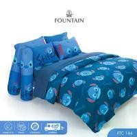 ราคา ขายร้อน [New] Fountain FTC144 Stitch TSUM TSUM ลิขสิทธิ์แท้ Disney สัมผัสนุ่มลื่นสบายด้วยชุดเครื่องนอนฟาวน์เทน ผ้าปูที่นอน (1732062390102428273)