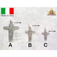 ราคา จี้กางเขน จี้สร้อย จี้ไม้กางเขน ไม้กางเขนโลหะ พระคริสต์ คาทอลิก Catholic Pendant Cross (1732292651896374334)