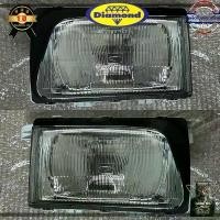 ราคา ไฟหน้า โคมไฟหน้า ไฟตาหน้า ISUZU TFR ปี 1995 -1996 มังกรทอง อีซูซุ ทีเอฟอาร์ ตราเพชร ไดมอนด์ Diamond (1732367465363309613)