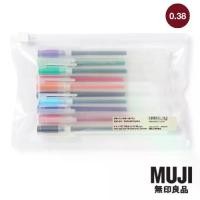 ราคา COD มูจิ ปากกาลูกลื่นหมึกเจลเซ็ต 10 สี หัว 0.38 - MUJI Gel Ink Ballpoint Pen Cap Type Set 10 Colors / 0.38 (1732490901057799702)