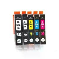 ราคา HP 564 ink HP 564XL หมึก สำหรับ 7510 5510 4610 4620 B210a 3520 6510 5520 B210 5520 B110a B109 C410 C310 6520 B210 7520 สปอตสินค้า (1731953096212121515)