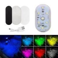 ราคา ไฟ LED ภายในรถยนต์, ไฟสัมผัส, โคมไฟเพดานอ่านหนังสือ, ขับเคลื่อนโดย USB, ไฟหลังคาในร่ม (1731697577456862526)