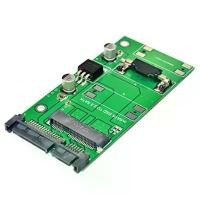 ราคา Mini PCI-E mSATA SSD to 2.5 Inch SATA 3.0 22PIN 7+15Pin Adapter Converter Card Module Board สินค้าดี (1732467694962313018)