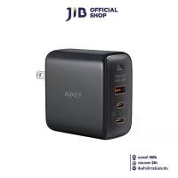 ราคา ADAPTER CHARGER (อะแดปเตอร์) AUKEY ADAPTER WALL CHARGER OMNIA II MIX 65W 3PORTS (PA-B6T) BLACK (1729703301357013628)