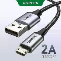 ราคา สาย micro USB, UGREEN, 18W, ไนลอนถัก, ที่ชาร์จเร็ว, สาย QC 3.0, USB เป็น Micro USB 2.0, เหมาะสำหรับ Samsung, Huawei, Xiaomi, LG, Nexus, Nokia, โทรศัพท์ Android, PS4, Xbox One, สา (1732312893714302435)