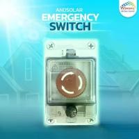 ราคา Emergency Switch ยี่ห้อ Andsolar ปุ่มสวิตช์ฉุกเฉิน (1731866789792614943)