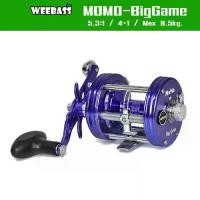 ราคา WEEBASS รอก - รุ่น MOMO-BIG GAME รอกตกปลา รอกเบททรงกลม รอกหน้าดิน รอกตกทะเล (1732106300948776486)