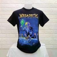 ราคา เสื้อยืดคุณภาพดี เสื้อวง Megadeth ลิขสิทธิ์แท้ 100% ป้ายGILDAN UK by pop comics ผู้ชาย Man (1731091674349407106)