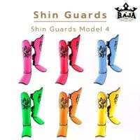 ราคา สนับแข้ง สนับแข้งมวยไทย อุปกรณ์ซ้อมมวย RAJA BOXING Shin Guards Model 4 (หนังไมโครไฟเบอร์ 100%) (1729698346883189401)