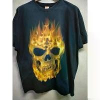 ราคา เสื้อ Ghost rider skull vintage ขาย (1732229513389770515)