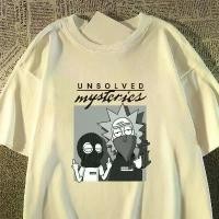 ราคา 【UX】เสื้อยืดแขนสั้นสไตล์ฮ่องกงอเมริกันสำหรับผู้ชาย รุ่นเกาหลีหลวม แฟชั่นการ์ตูนเสื้อผ้าลำลองแบบครึ่งแขน ins cotton shirt เสื้อ แก๊ง ประธาน ไม่ สุด หรอก ครับ เสื้อ v 3 57 (1731254514305959678)