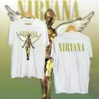 ราคา HOT NIRVANA IN UTERO tag HANES เสื้อทัวร์ วงร๊อค เสื้อวินเทจ vintage shirt เสื้อยืดผู้ชาย Unisex (1731826562024309867)