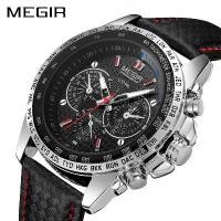 ราคา นาฬิกาผู้ชาย, MEGIR, นาฬิกาสปอร์ต, ขายร้อน, ดีไซน์สามตาปลอม, นาฬิกาข้อมือผู้ชาย, [COD] 700 vintage 24 boy premium watch 91 ของ แท้ free 12 (1732236825602982932)
