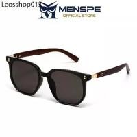 ราคา MENSPE แฟชั่นแว่นกันแดด Unisex กรอบสี่เหลี่ยมขาไม้ Retro Mens Driving (1732072422536480143)