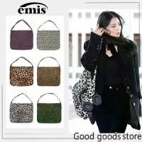 ราคา กระเป๋าผ้าแคนวาสพิมพ์ลายเสือดาว, EMIS เกาหลี, กระเป๋าสะพายข้าง Kong Xiaozhen, สไตล์เดียวกับดาราฮยอนซองและซันยี, EMIS Retro Emis กระเป๋าผ้าลายดอกไม้ (1732144859375831495)