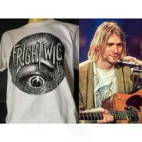 ราคา เสื้อวงนำเข้า Kurt Cobain Frightwig M Unplugged Nirvana Grunge Retro Style Vintage T-shirt Yuedpao (1730690761543682543)