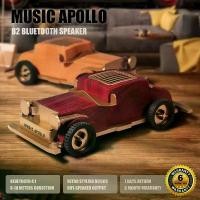 ราคา Music Apollo B2 ลำโพงบลูทูธสไตล์เรโทร ลำโพงวินเทจไร้สาย ลำโพงตั้งโต๊ะ โมเดลรถ MA Mini Bluetooth Speaker ตู้ ลําโพง บลูทูธ (1732253556007667067)