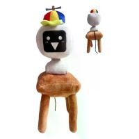 ราคา TV Man Plush Doll 9 84 นิ้ว Music Game Doll Huggable Rhythm Box Plush TV น่ารักบนเก้าอี้ ตุ๊กตาสบายสำหรับเด็ก ผู้ใหญ่ เด็กผู้หญิง (1731839393170754393)