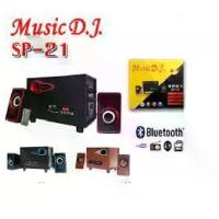 ราคา จัดส่งในกรุงเทพฯ Music D.J. SP-21 ตู้ลำโพงบลูทูธ Bluetooth Speaker 2.1 CH รองรับ AUX/BT 8W 3W x 2 (1732054960774220402)