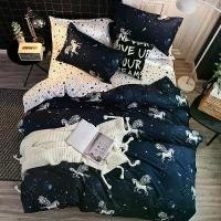 ราคา Fitted sheet รัดมุม ผ้าปูที่นอนลายดาว 3.5 / 5 / 6 ฟุต ลายผ้านวม ไม่รวมผ้าห่ม ชุดผ้าปูที่นอน ชุดเครื่องนอน เกรดA พรีเมียม (1729570992923838561)