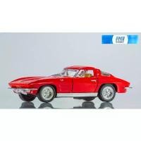 ราคา โมเดลรถเชฟโรเลต สติงเรย์ 2 ประตู ปลากระเบน ของเล่น KINSMART 1: 36 Model 1963 Chevrolet Corvette Sting Ray Car Model Toy (1732308983871407665)