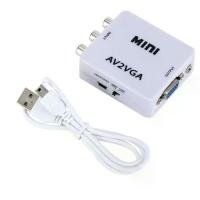 ราคา ตัวแปลง AV2VGA, ใช้งานง่าย, AV เป็น VGA, RCA เป็น VGA, อะแดปเตอร์ AV เป็น VGA, อินพุต AV ไม่ต้องใช้ไดรฟ์, เหมาะสำหรับกล่องเซ็ตท็อป, VCD, DVD, เว็บแคม (1731963986960549593)