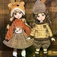 ราคา ตุ๊กตา SD 30 ซม. 1/6 เซ็ต มีเสื้อผ้า ผมยาว วิกผม แต่งหน้า ชุดเจ้าหญิง ตาสวย ข้อต่อบอล เหมาะสำหรับแต่งตัว ตุ๊กตา BJD (1732058152954660064)