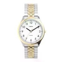 ราคา Timex TW2U40400 Modern Easy Reader นาฬิกาข้อมือผู้หญิง สายสแตนเลส Two-tone หน้าปัด 32 มม. (1730363764355533587)