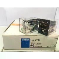 ราคา "OMRON" RELAY รุ่น MY4N LED ไฟ 24VAC : - ใช้กับ Socket 14ขา รุ่น PYF14A-E***ราคาต่อ1ชิ้น** (สามารถออกใบกำกับภาษีได้ค่ะ COD (1731942385427711459)