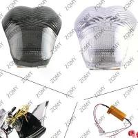 ราคา ไฟเบรกท้ายรถจักรยานยนต์, E-Mark, ไฟเลี้ยว LED แบบบูรณาการ, สำหรับ BMW K1200S และ K1200R, ทุกปี, ควันสี (1731134039725607721)