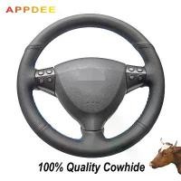 ราคา หุ้มพวงมาลัย, หนังแท้สีดำเย็บมือ, สำหรับ Mercedes Benz A-Class A160 A180 E-CELL, ปี 2009-2012 (1731276879664285450)