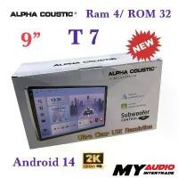 ราคา ALPHA COUSTIC จอแอนดรอย ขนาด 9 นิ้ว, 10 นิ้ว RAM2 / ROM64 ANDROID 13 CPU 8 CORE มี CarPlay / Android Auto (1732244310459778769)