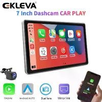 ราคา DVR รถยนต์, EKLEVA, 7 นิ้ว, ความละเอียด 4K, ไร้สาย / มีสาย, Apple CarPlay และ Android AUX, กล้องติดรถยนต์, บลูทูธ, กล้องมองหลัง, เครื่องบันทึกวิดีโอ, สนับสนุนแดชบอร์ด (1732500573481108497)