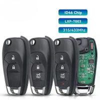 ราคา รีโมทรถยนต์, สำหรับ Chevrolet Colorado Cruze Trailblazer Onix Tracker Onix, ชิป 315MHz และ 433MHz ID46 PCF7941, 2/3/4 ปุ่ม (1732233314289682383)