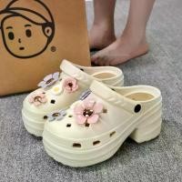 ราคา รองเท้าส้นสูง ส้น 8 ซม. รองเท้าส้นตึกสวยฟรี PIZ-11 Tracker (1732303989037632422)
