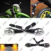 ราคา ไฟเลี้ยว LED รถจักรยานยนต์, 1 คู่, สำหรับ KAWASAKI NINJA 250R, KLX250SF, TRACKER X 250, VN650, S650 Motorcycle (1730967784714963831)