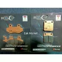 ราคา [จัดส่งทันที] ผ้าเบรคหน้า-หลัง คาวาซากิ KLX 125 140 150 230 D-TRACKER 150 ดูปีด้านล่าง Yasaki revoteq แท้ ส่งทุกวันจากกทม. (1732106927423129578)
