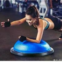ราคา HELLOwenjiangmaotoude ขายดีที่สุด Balance Ball Trainer Fitness Ball Bosu Ball Yoga ball เทรนเนอร์บอล บอลสำหรับโยคะ ลูกบอลความเร็วคลื่นโยคะ 50cm (1731421045730215927)